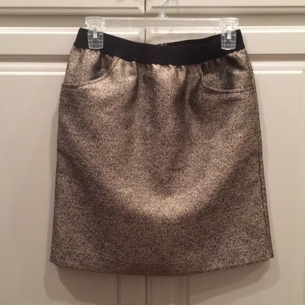 Gold Sparkle Skirt